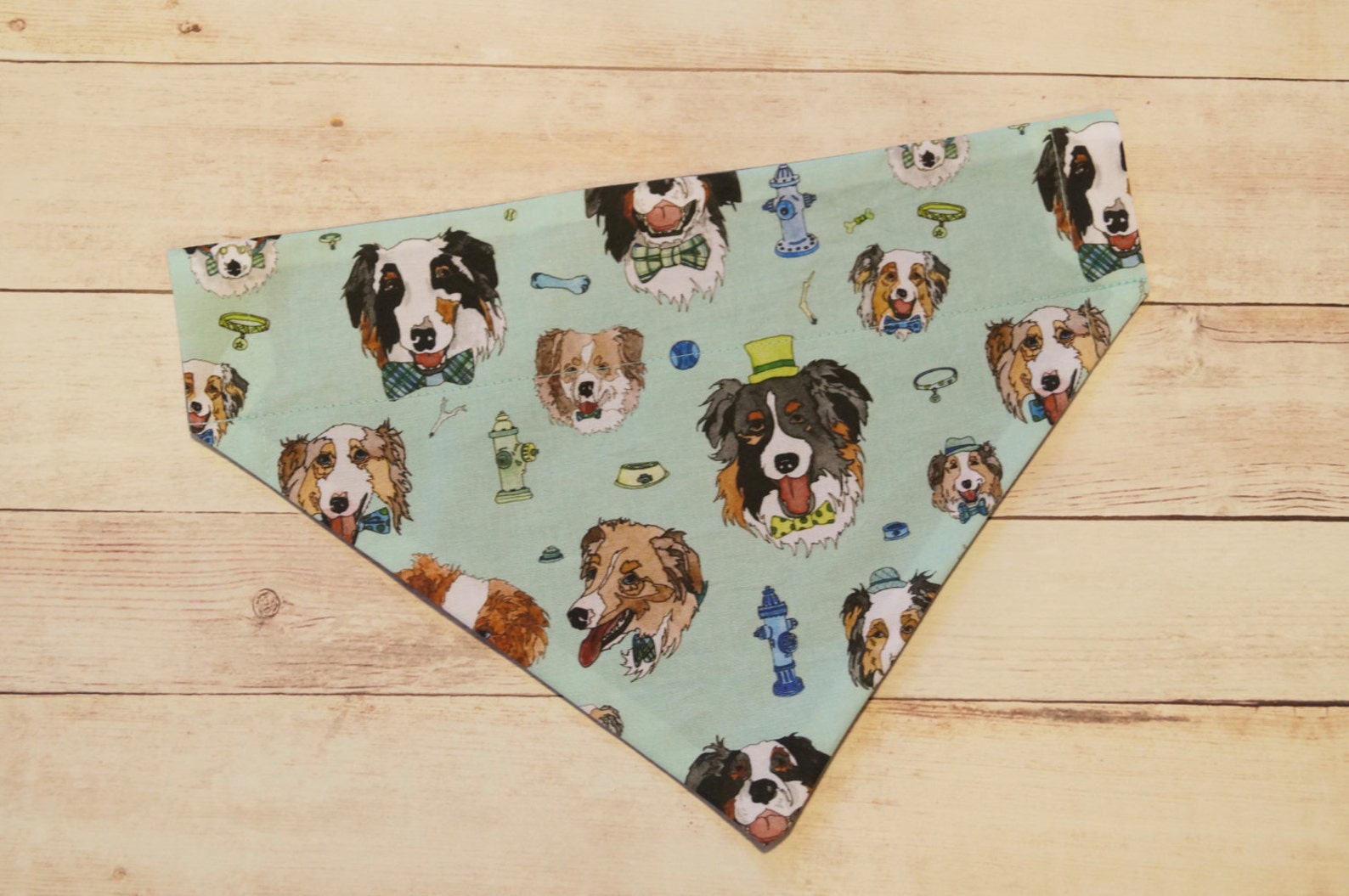 Aussie Dog Bandana Australian Shepherd Dog Bandanas Dog Etsy