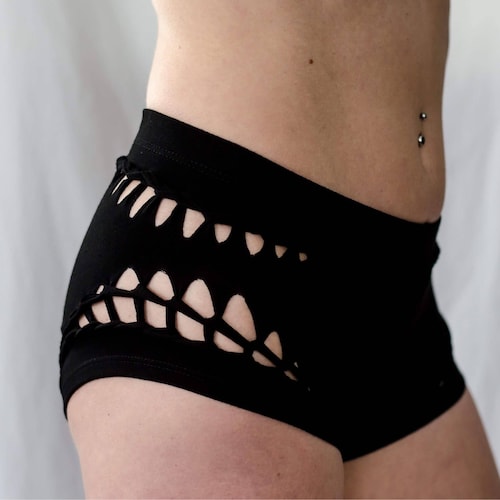 Festival Shorts Braided Booty Shorts 