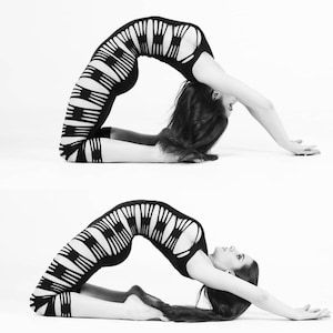 Cat suit Side Cut Bodysuit slit weave unitard leotard cyber monday sale bodysuit Braided Dance Clothes Yoga clothes Gift for girl Slit Weave