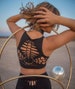 Crop Tank Tribal Crop Sexy top braided shirt dance wear shirts on sale boho festival clothes yoga top sexy bralette unique crop top desert 