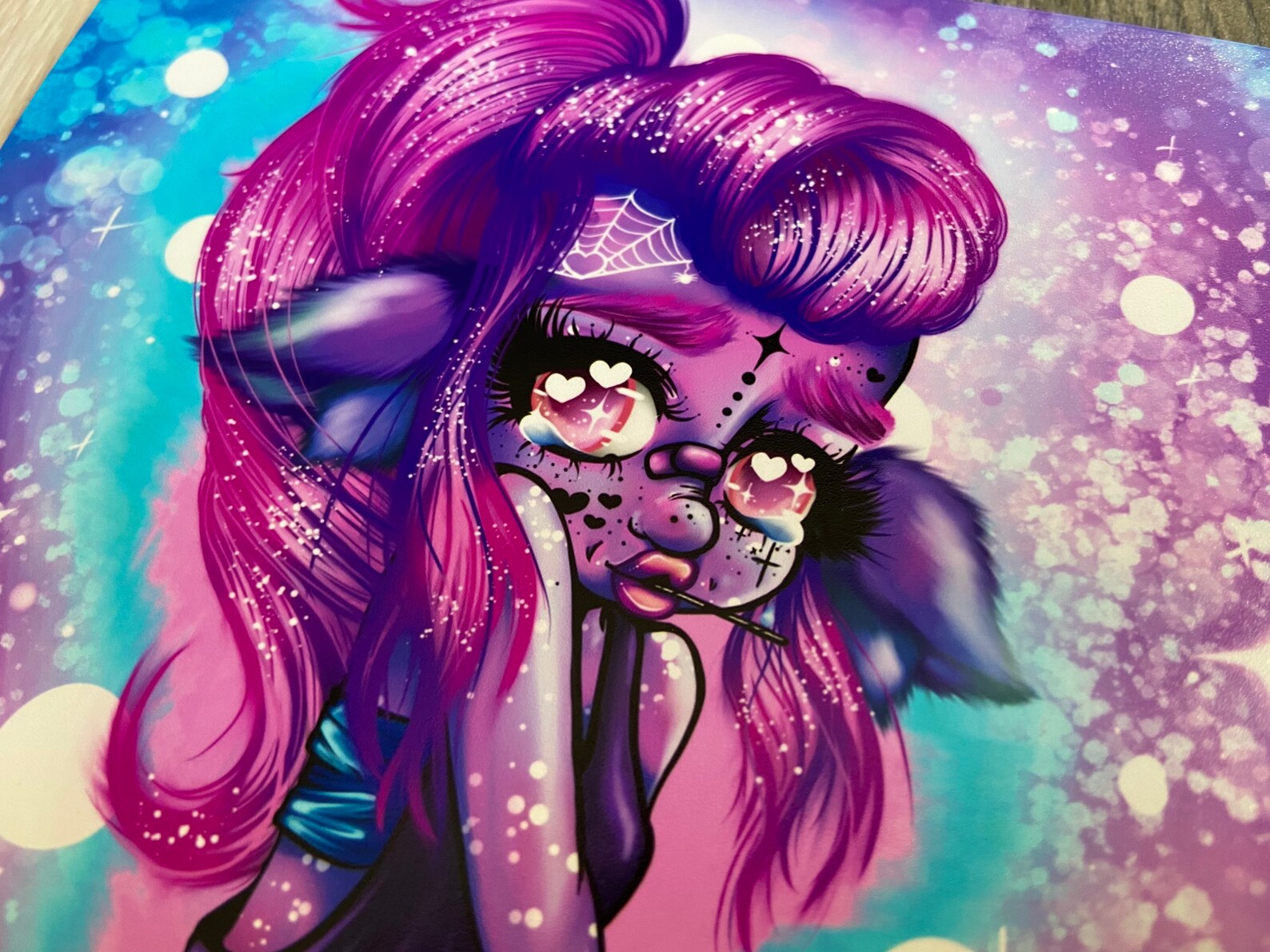 PASTEL FURRY original kawaii digital anime drawing artwork Etsy