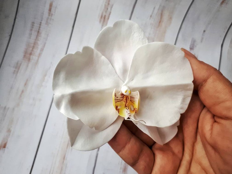 White Wedding Floral Clip Bridal White Flower Hair Clip Wedding Flower Hair Clip Bridal Flower Accessory For Hair Barrette For Bride Accessories Barrettes Clips Bgc Sedahotels Com
