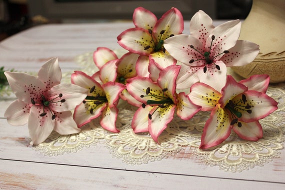 Setofbridal Hair Pins Floral Hair Accessories Gentle Flower Etsy