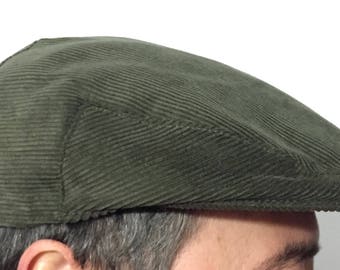 Corduroy cap