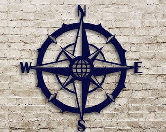 Vintage compass rose soap box