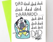 Funny Dad Card, Dad Birthday, New Dad Card, From Child to Dad