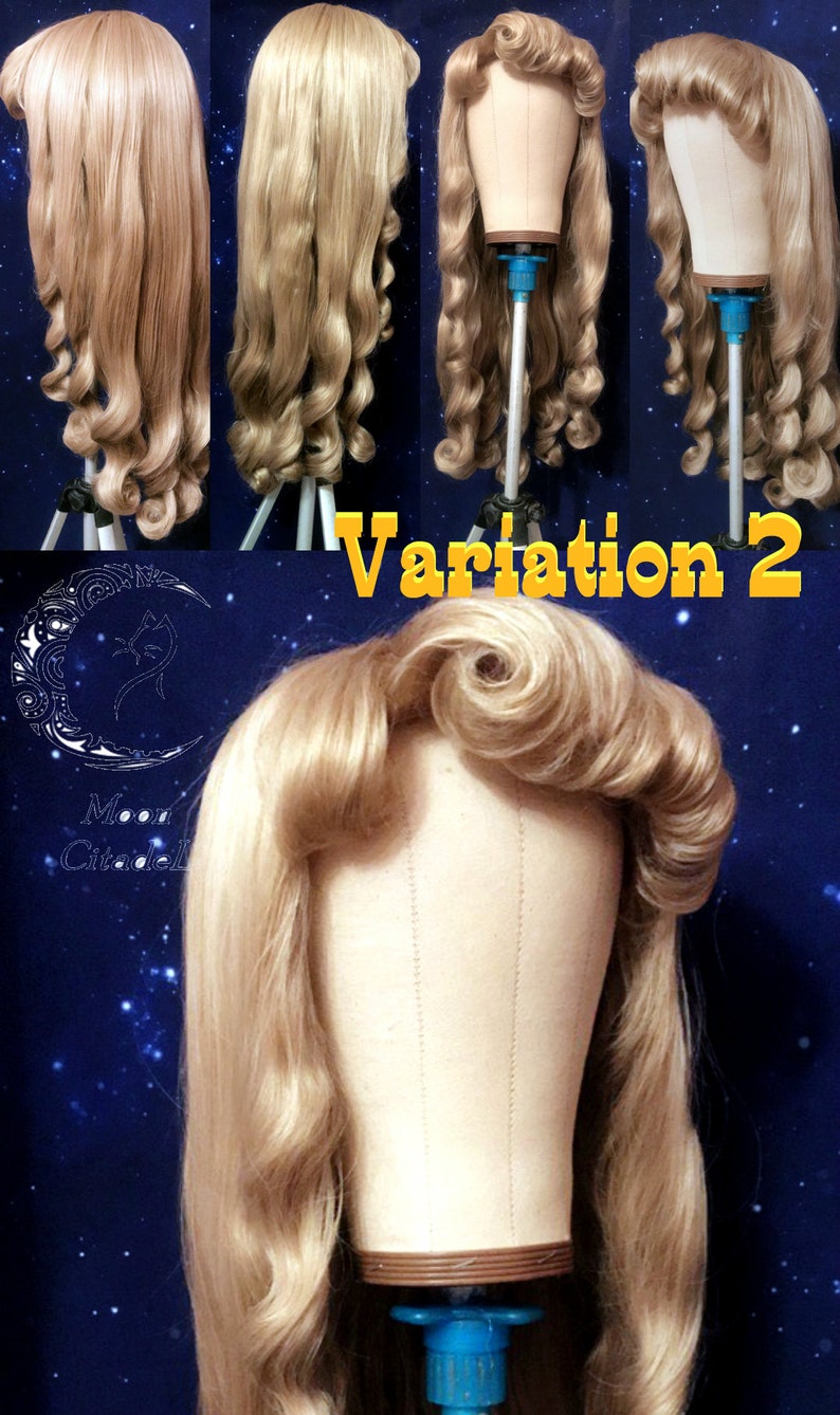 Princess Aurora Wig _Made_to_Order_ Etsy