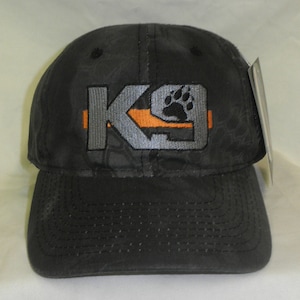 K9 hat - K 9 hat - K9 Orange Line hat - Search and Rescue K9 hat -Tactical hat - K 9 - Thin Red Line Firefighter - Kryptek Punisher