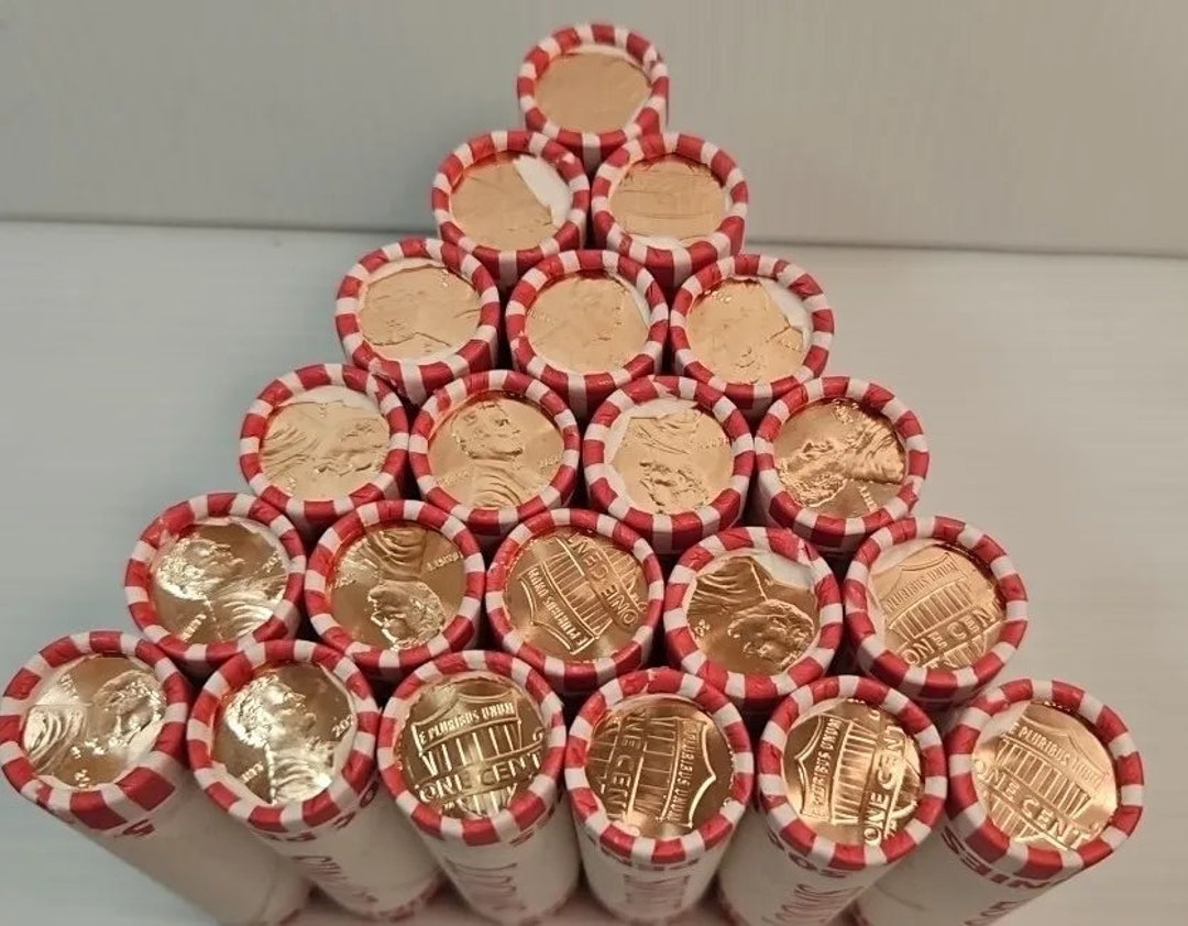 2024 PENNY ROLL 2024 Lincoln Penny Roll 2024 Penny Roll 2024 One Cent
