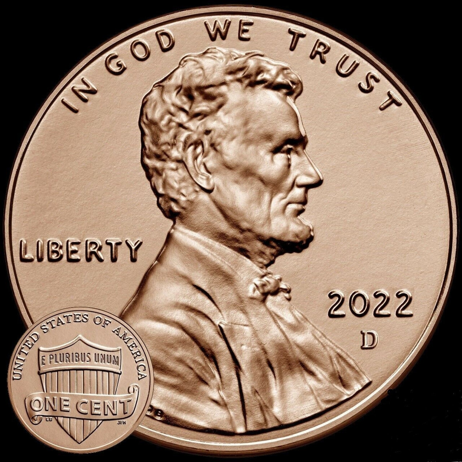 2022 PENNY 2022 Lincoln Shield Penny 2022 D PENNY 2022 Etsy New Zealand
