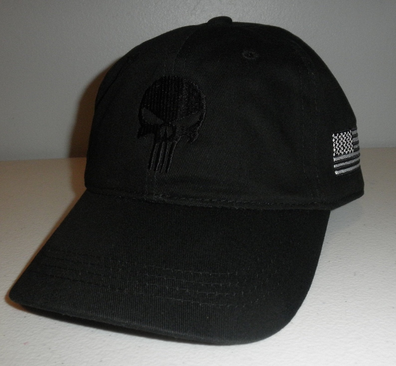 Punisher Hat punisher Hat tactical Hat Patriotic Skull | Etsy