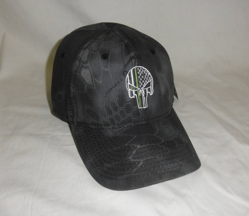 Thin Green Line Punisher Green Line Skull Hat Green Line ...