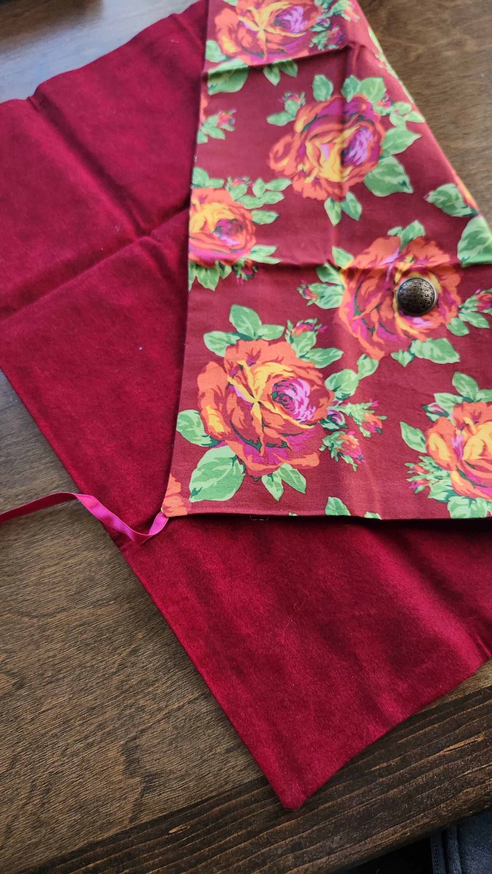 Hand Made Tarot/oracle Deck Wrap/ Divining Cloth. 18