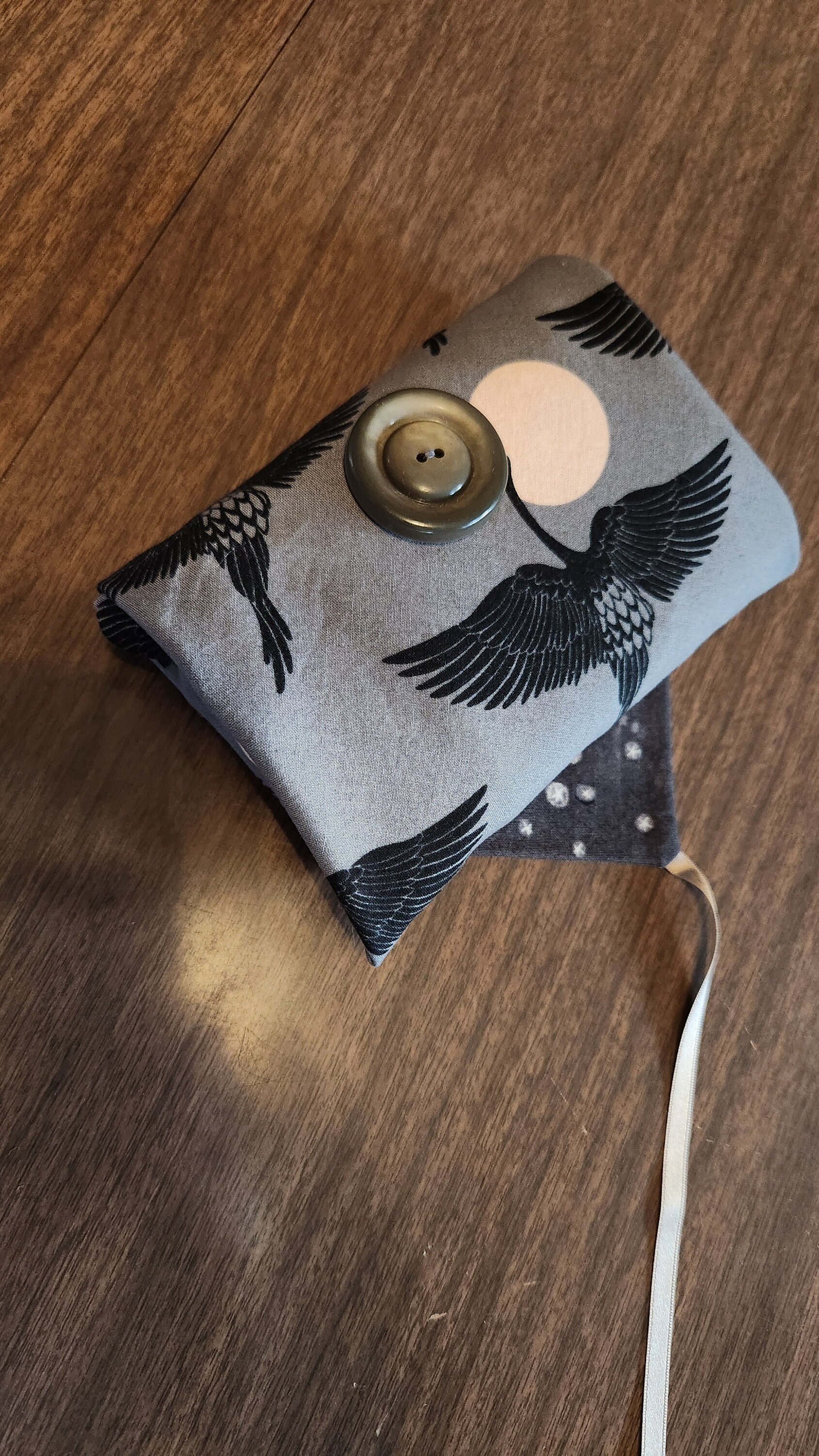 Hand Made Crane Tarot/oracle Deck Wrap/ Divining Cloth. 18