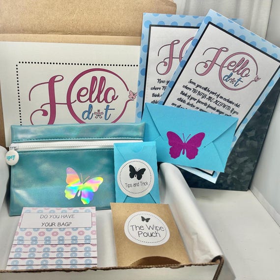 First Period Kit for Teens, Hello Dot Period Kit, Emergency Period Kit, Period Celebration, Period Readiness, Period Box, Menstruation Kit