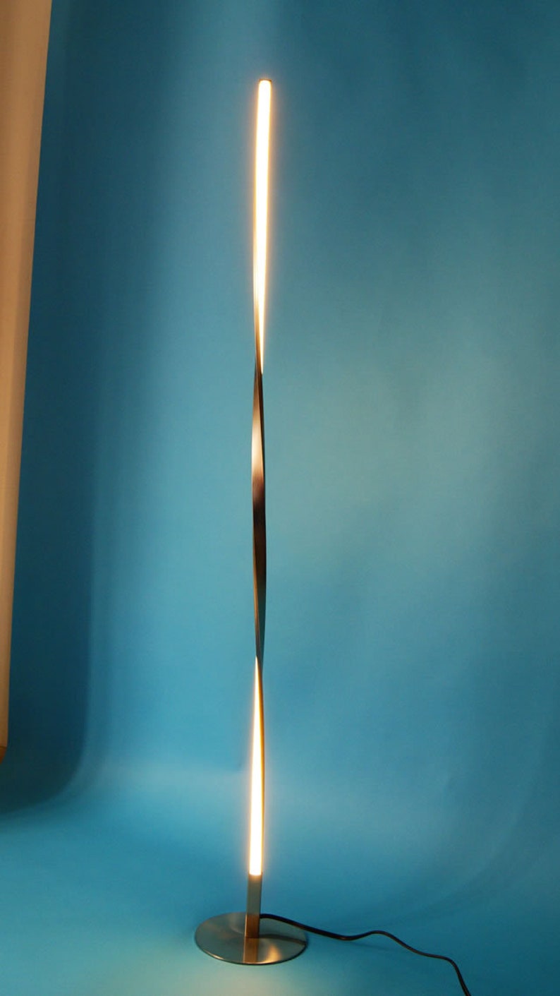 LED Modern Contemporary Spiral Floor lamp PSK001L Decor Design Etsy