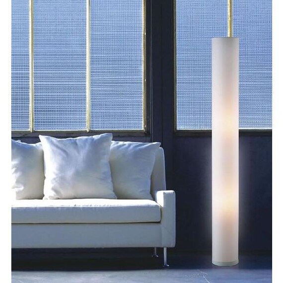 White Thin Column Floor Lamp Jk125l Modern Contemporary White Thin Column Floor Lamp Jk125l, Thin Floor Lamp