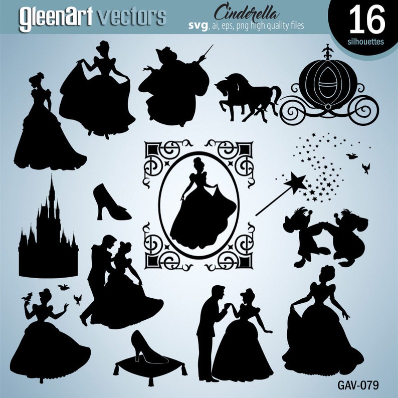 Download Cinderella svg Cinderella silhouettes Cinderella cut file ...