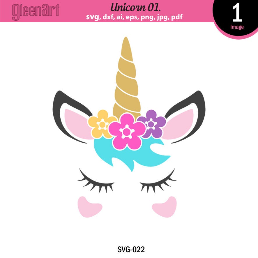 Download Unicorn svg Unicorn face svg Unicorn eyelashes Unicorn head | Etsy