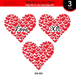 Valentine svg, Heart svg, Valentines day svg, Love svg, Commercial use, Heart silhouettes, Valentines heart svg, SVG files, Instant download