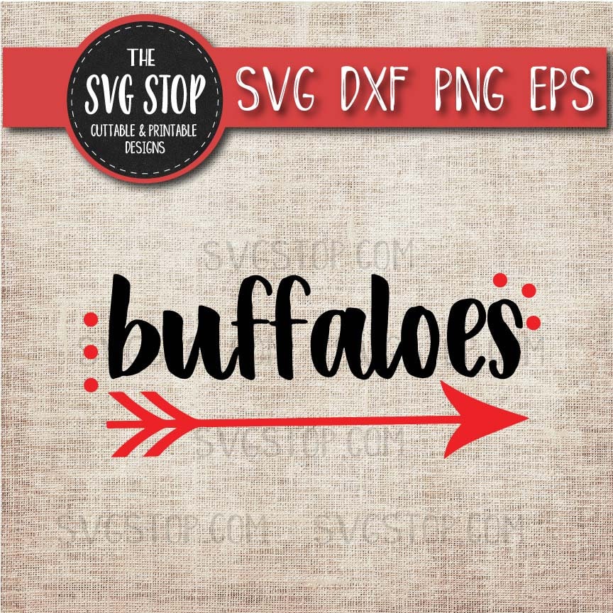 Buffalo Mascot Bundle - SVG, DXF, PNG Jpg Eps - Clip Art Cut File ...