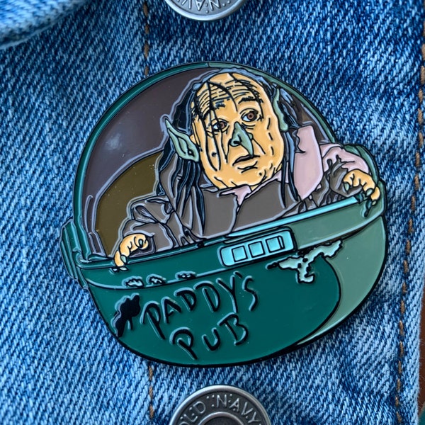 The troll- its always sunny in Philadelphia mandalorian inspired soft enamel pin