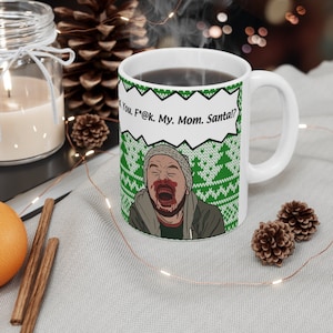 Its Alway&#39;s  Sunny Charlie Kelly Santa Mug 11oz