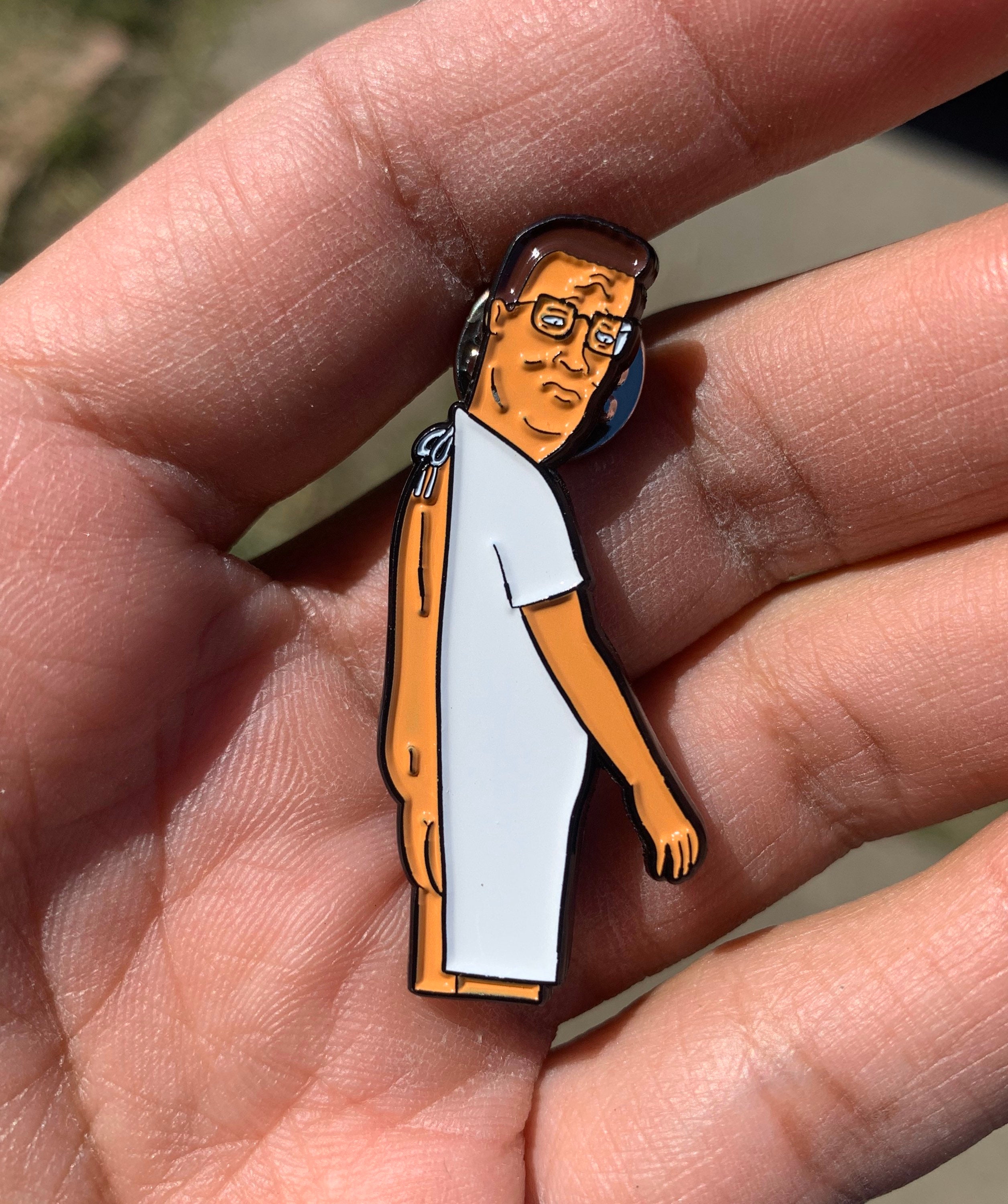 Buy King of the Hill: Angry Hank Soft Enamel Pin Online in India 