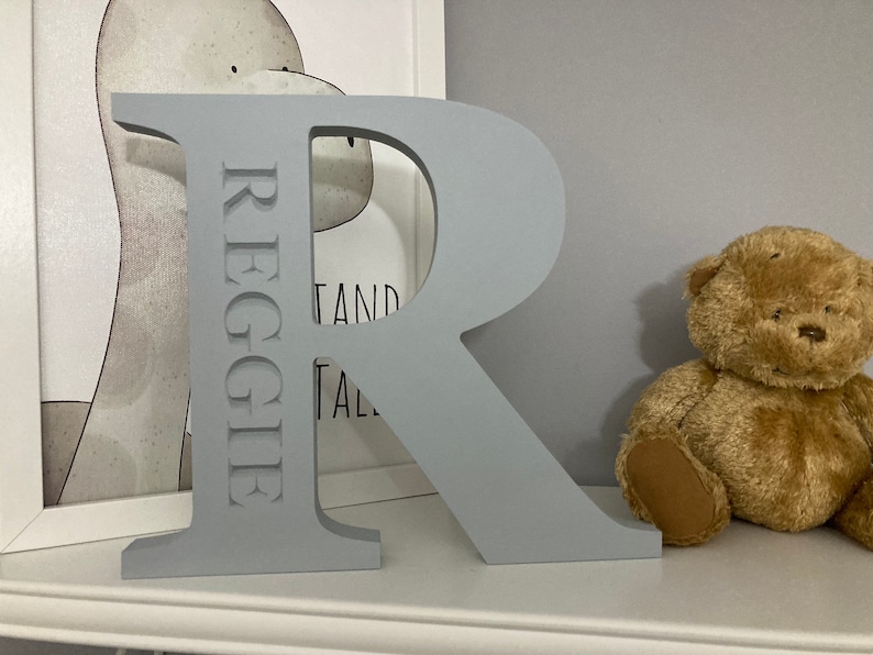 Nursery Letters Wooden Letters Nursery Decor New Baby Etsy