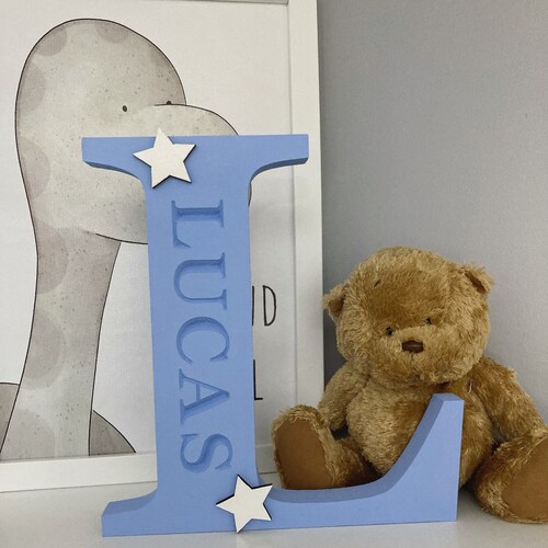 Nursery Letters Wooden Letters Nursery Decor New Baby Etsy