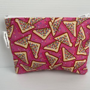 Fairy Bread Purses Cute Laura Wayne Fabric, Zipper Pouch, Australian Made Coin Purse Cotton pouch with nylon zipper 3 different sizes avail image 7