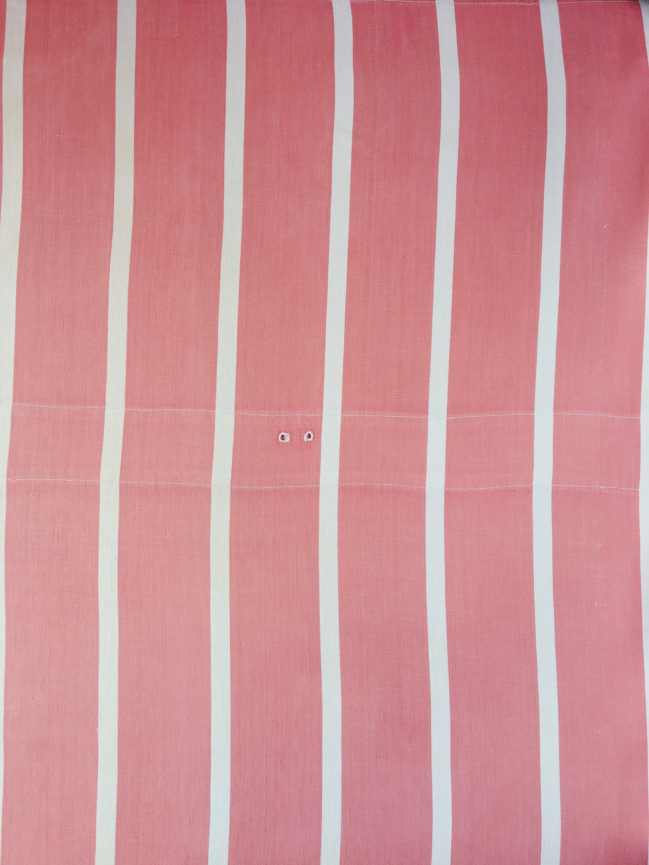 24インチ×47インチ 美しいストライプ柄 ヴィンテージ ティッキング