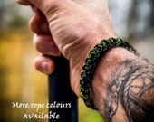 Shackle Bracelet Colourful Rope Nautical Climbers Braided Wristband