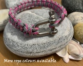 Handmade Bracelet Adventure Lover Gift Made to Order 10 rope colours