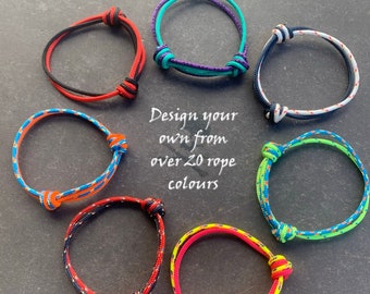 Handmade Kids Rope Bracelet: Nautical Adventure Gift