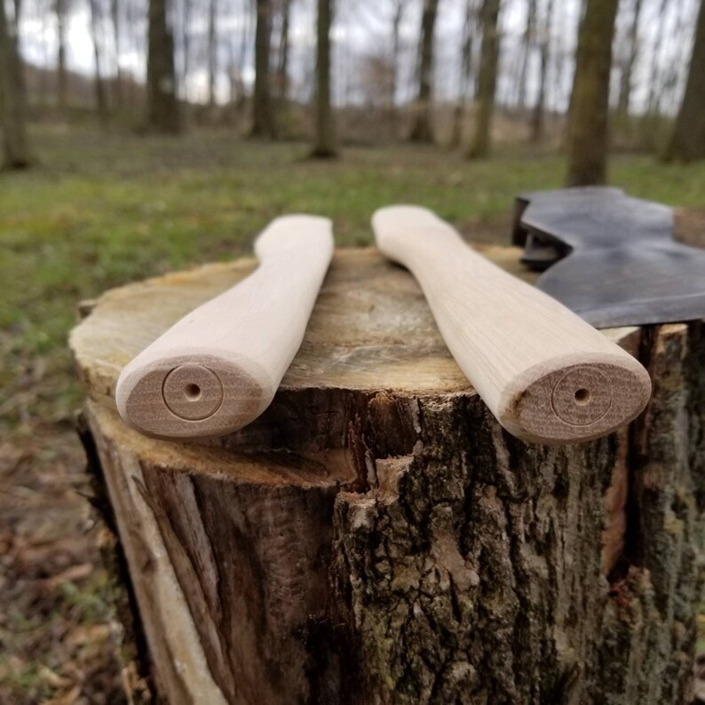 14 Bent Broad Hewing Hatchet Axe Handle AXE NOT Etsy