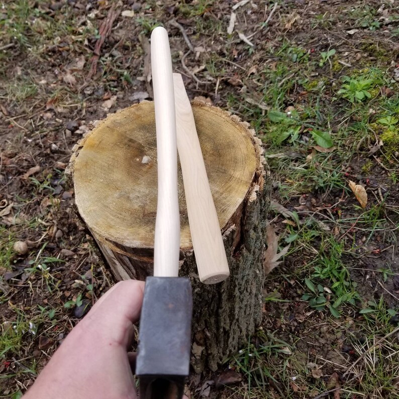 14 Bent Broad Hewing Hatchet Axe Handle AXE NOT Etsy