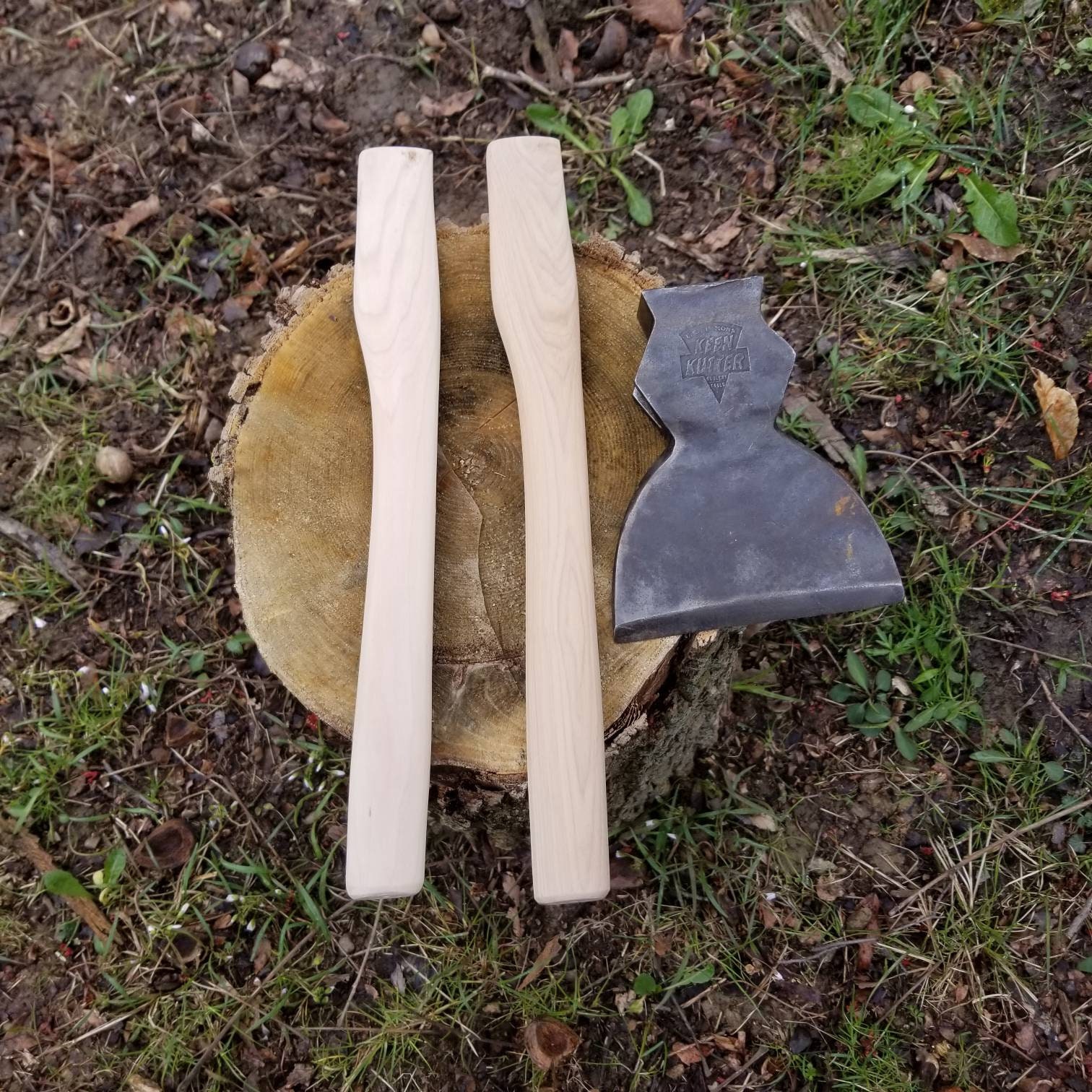 14 Bent Broad Hewing Hatchet Axe Handle AXE NOT Etsy