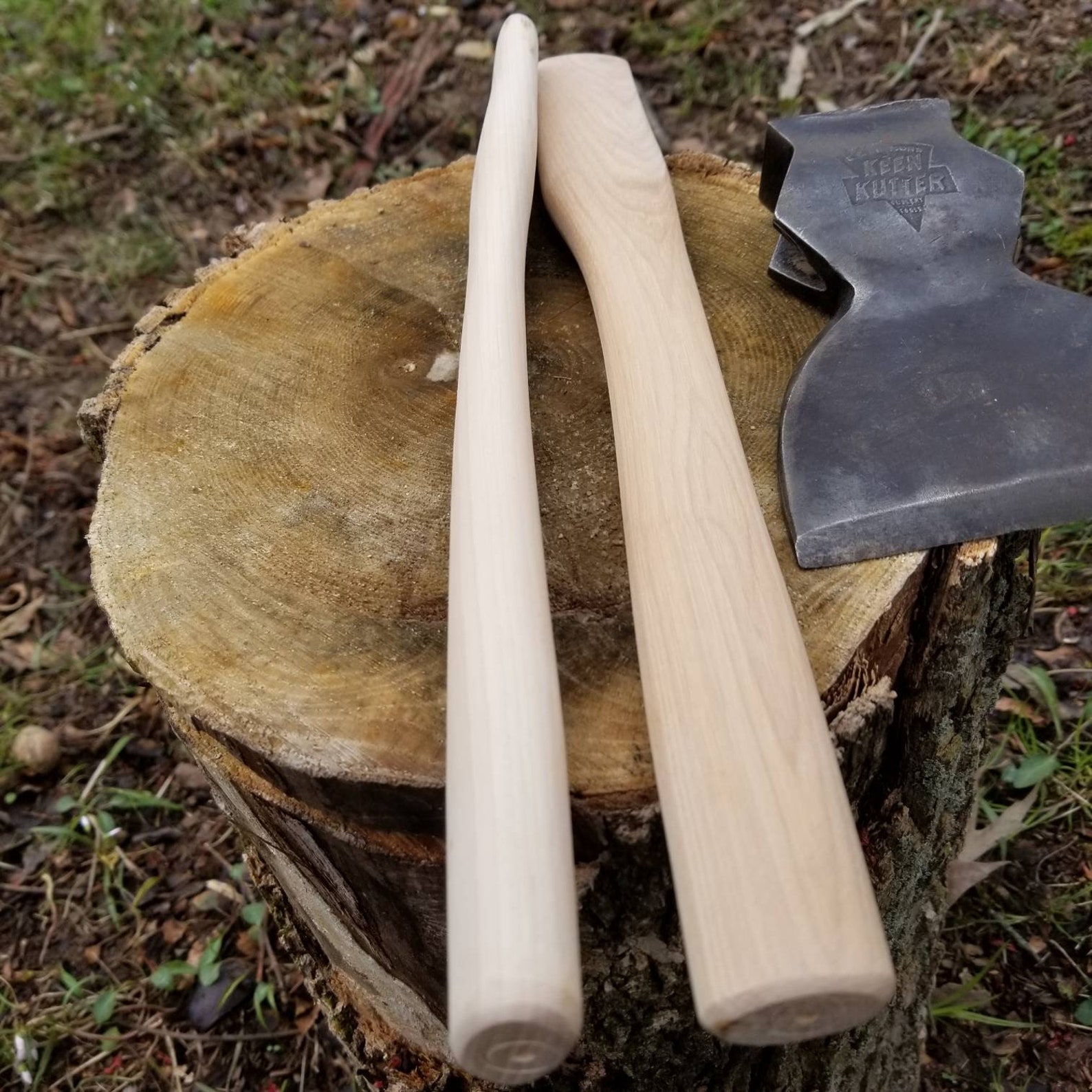 14 Bent Broad Hewing Hatchet Axe Handle AXE NOT Etsy