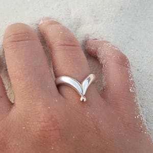ANNA Sterling Silver Ring – Handmade by Lovisa | Elegant Jewelry Gift for Her, Wedding, Birthday, Anniversary