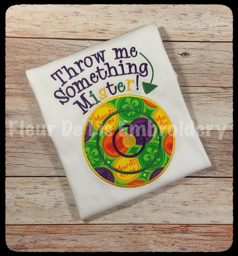 mardi gras throw me something mister