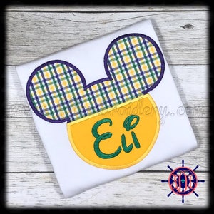Mardi Gras Mister Mouse Shirt, Boy Mouse Mardi Gras Shirt