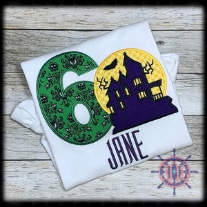 Haunted Mansion Birthday Shirt, Haunted House Birthday Shirt