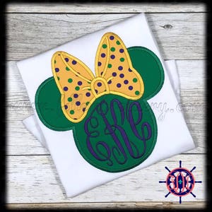 Mardi Gras Girl Mouse Shirt, Mardi Gras Magical Park Shirt