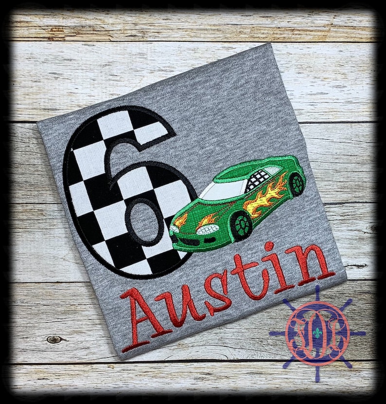 Race Car Birthday Shirt Car Birthday Shirt Hot Wheels Etsy