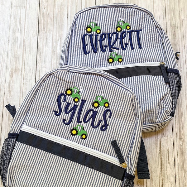 Tractor Backpack Etsy