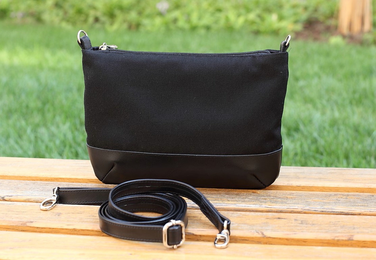 Small Crossbody Bag / Black Small Bag / Bag for Everyday Use / - Etsy