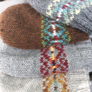 PDF Knit Hat Pattern - A Foray into Fair Isle II:  This Time It&#39;s Gradient - Fair Isle - Seamless - In The Round - Stranded - Stashbuster
