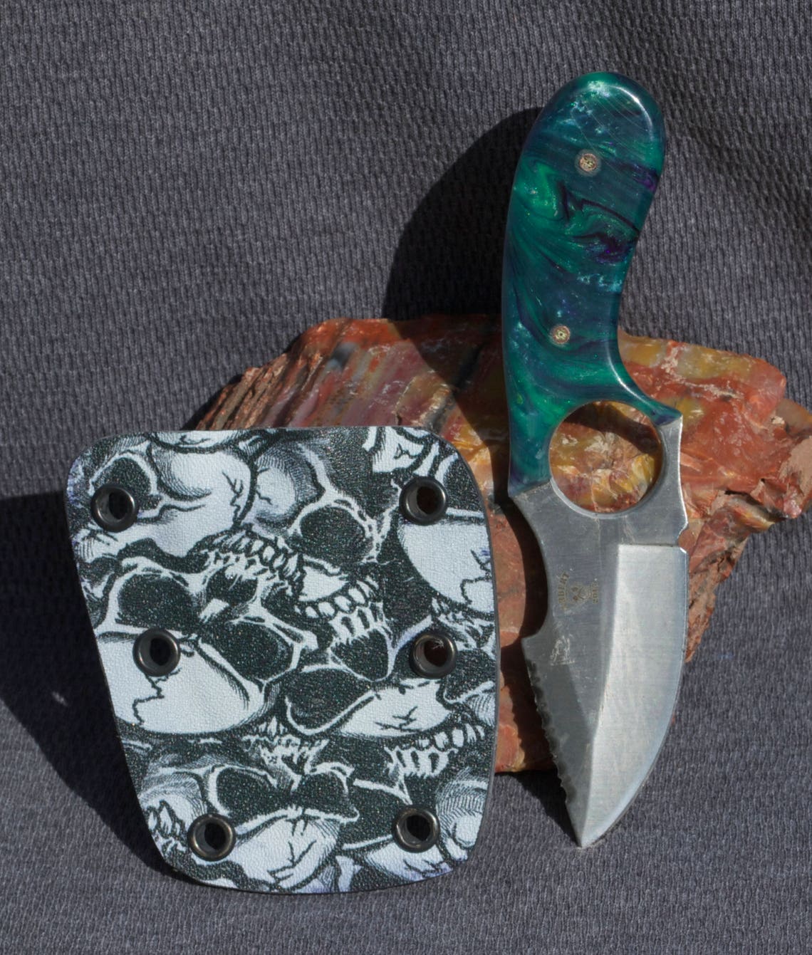 Custom Neck Knife and Kydex Sheath Etsy
