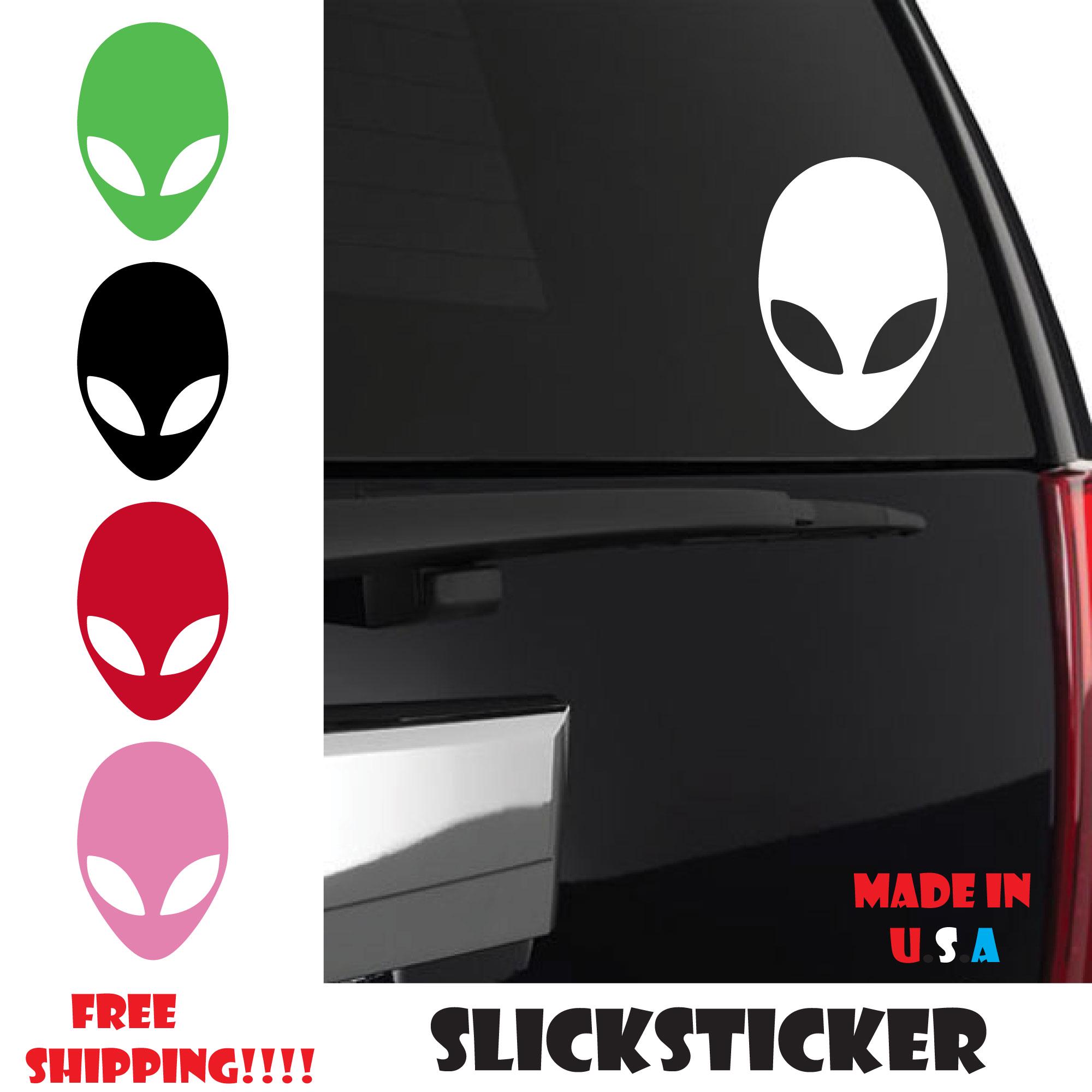 Alien Sticker |UFO | Alien Head | Scifi Sticker | Extraterrestrial ...